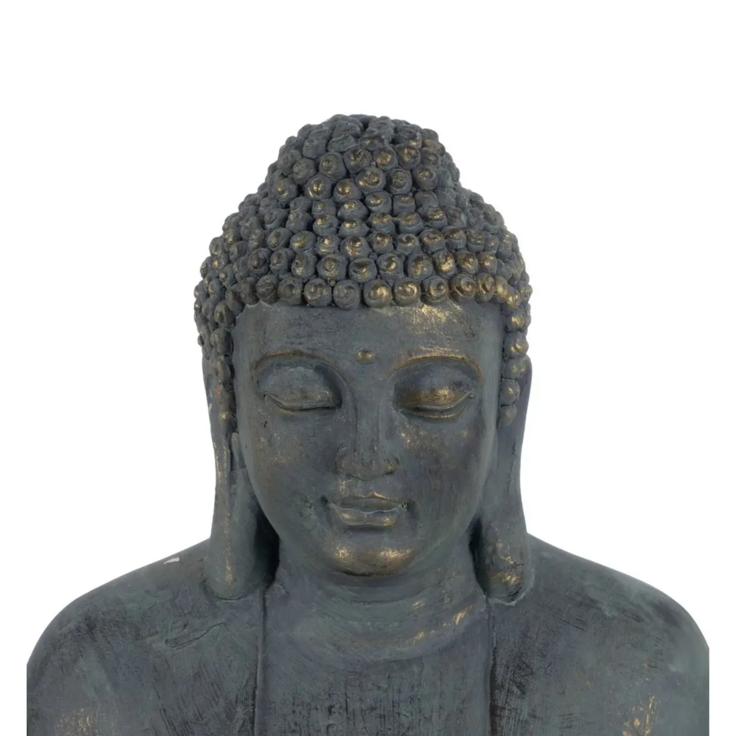 Figura decorativa de fibra de magnesio Buda 50x35x62cm