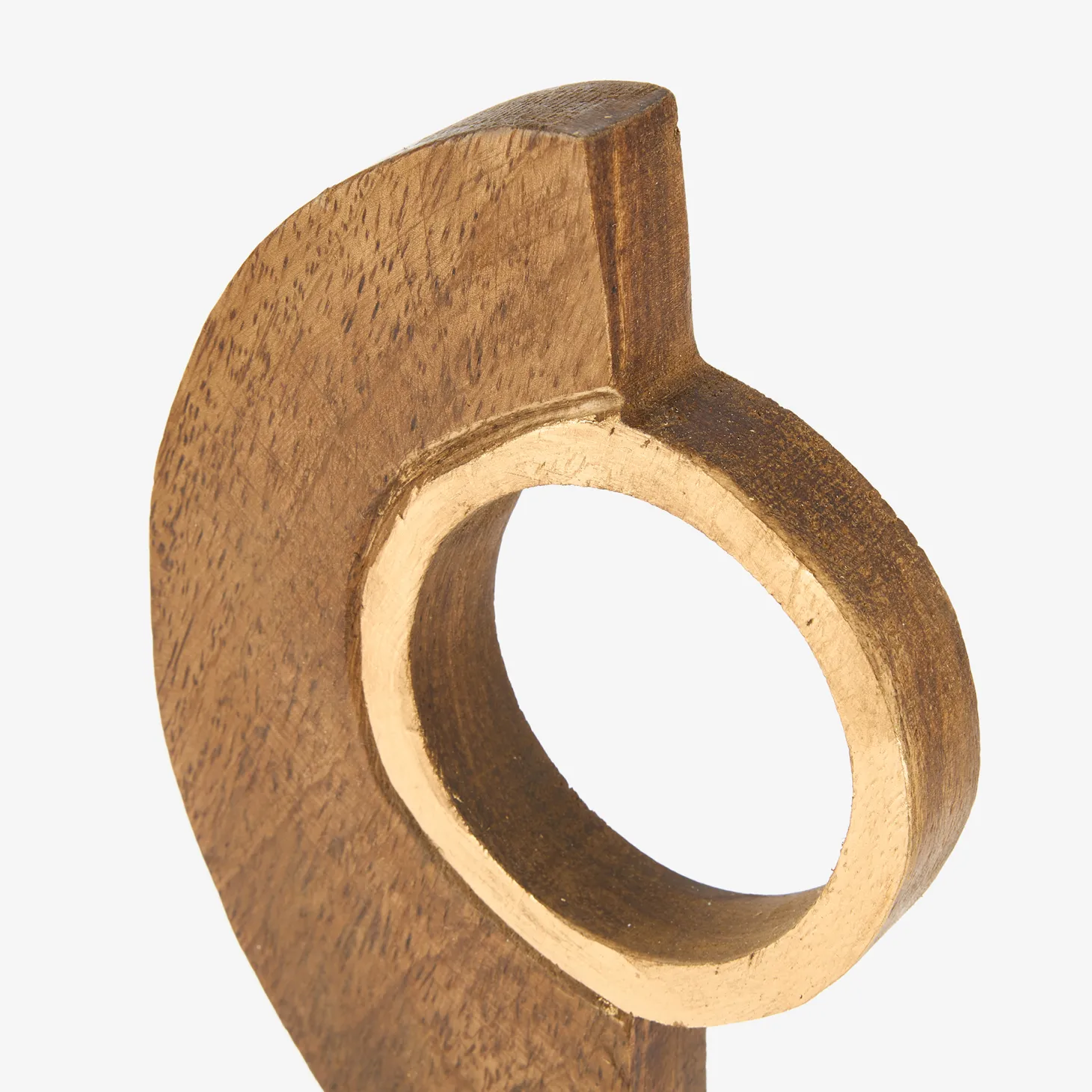 Figura decorativa de madera 36cm