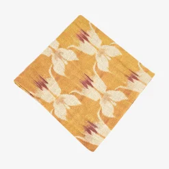 Funda de cojín algodón naranja Koray 45x45cm