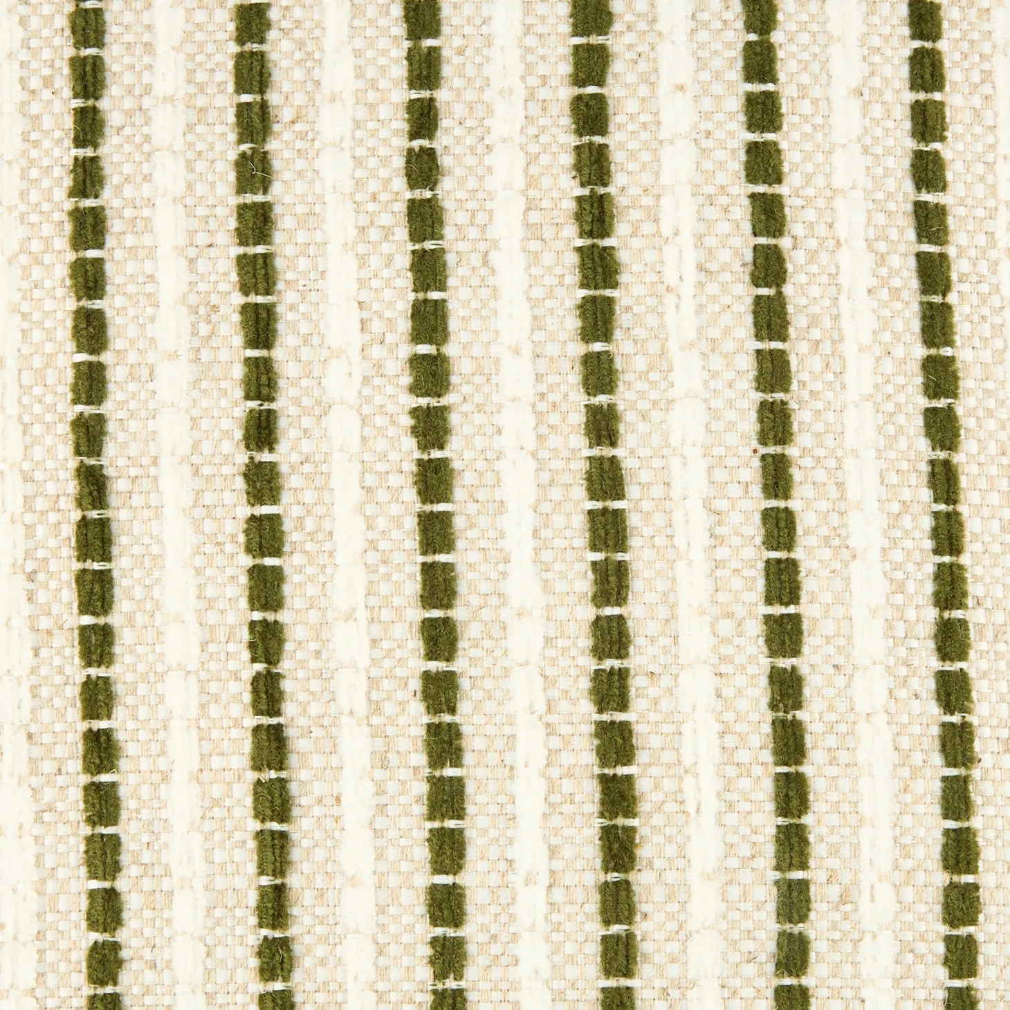 Funda de cojín beige y oliva Olan 45x45cm