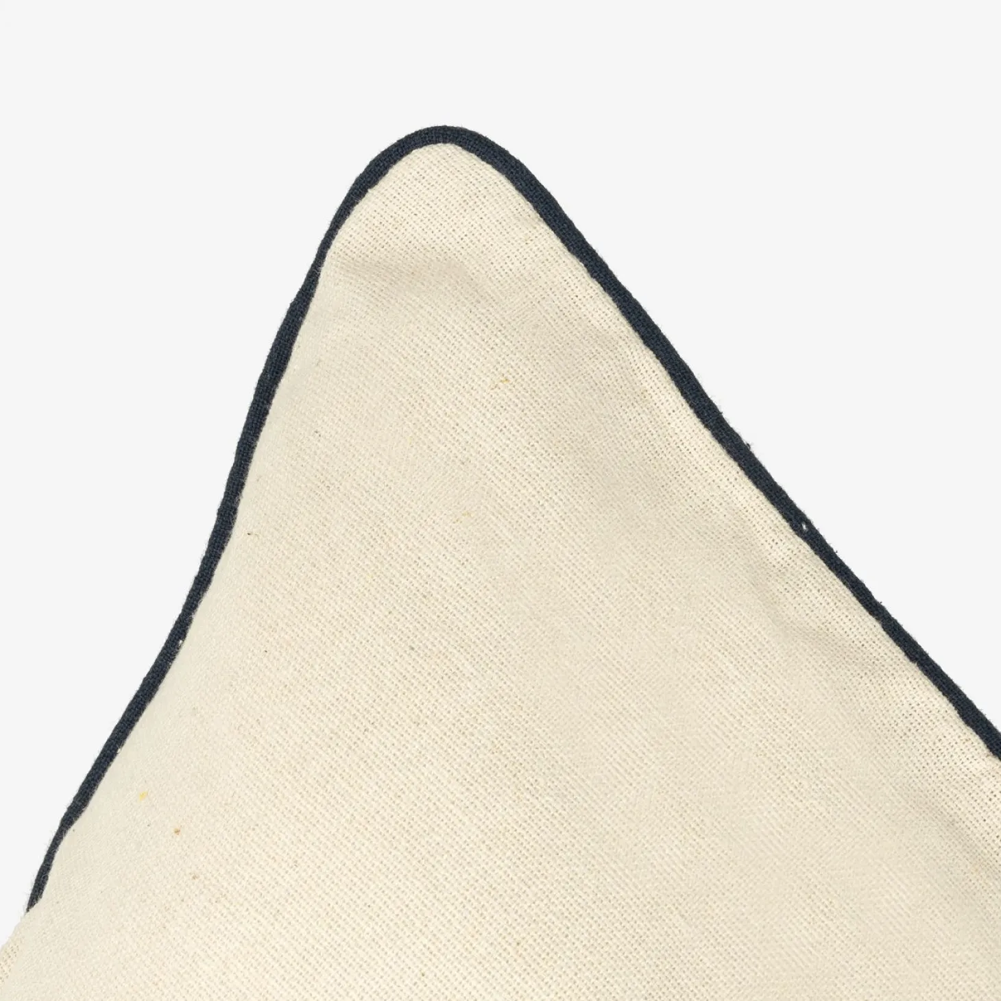 Funda de cojín de algodón con rayas azules Niza 60x60cm