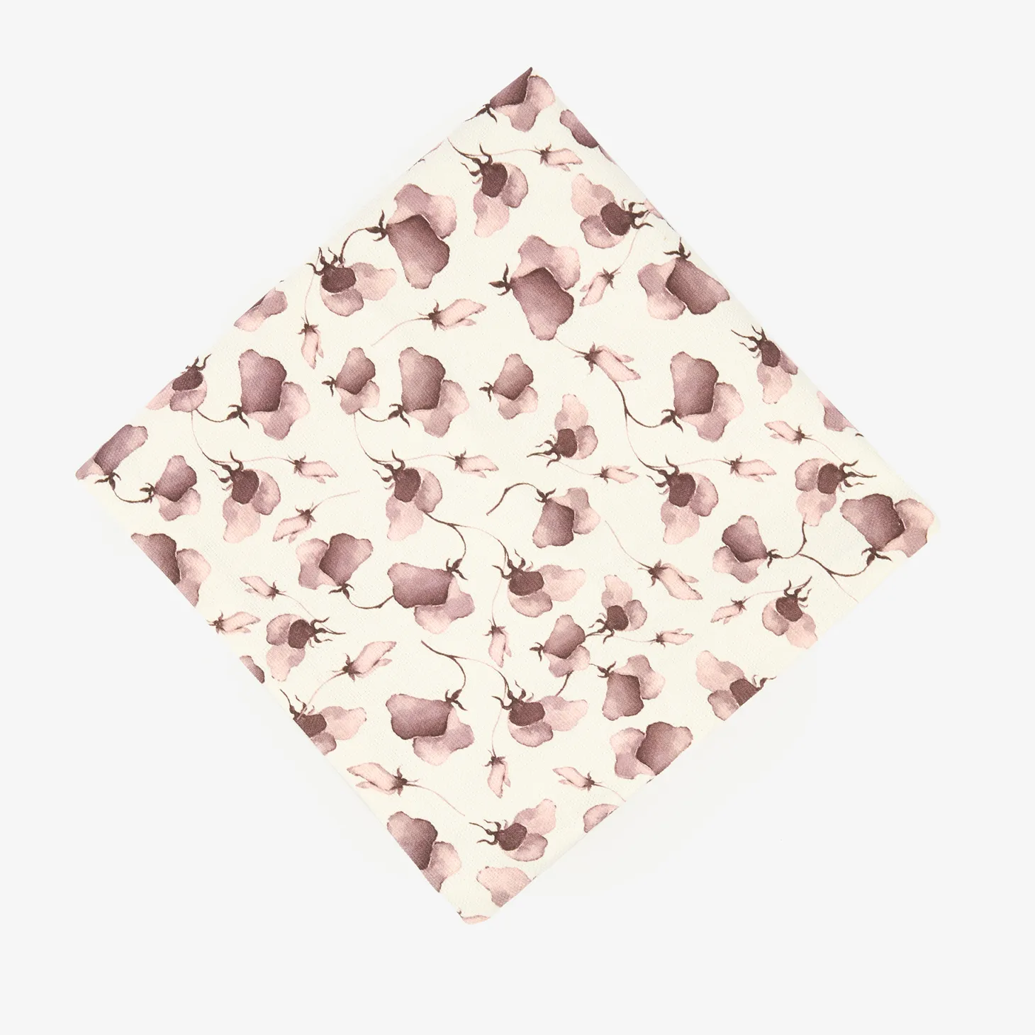 Funda de cojín de algodón rosa Amapola 45x45cm
