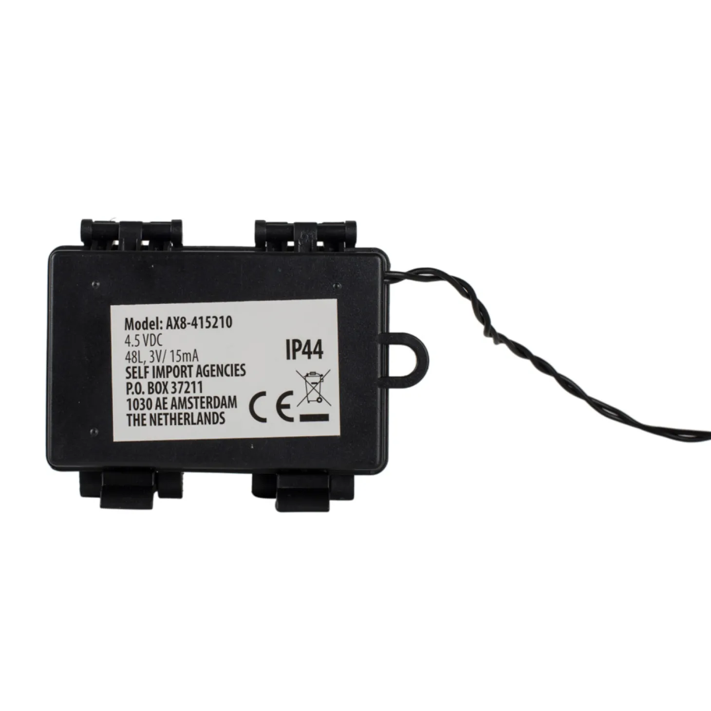 Guirnalda de luces exterior 96 LEDS luz cálida 7,5m
