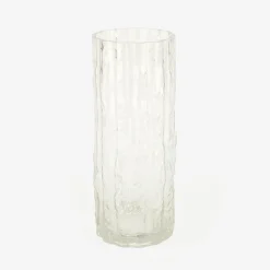 Jarrón de cristal Lina Ø12x30cm