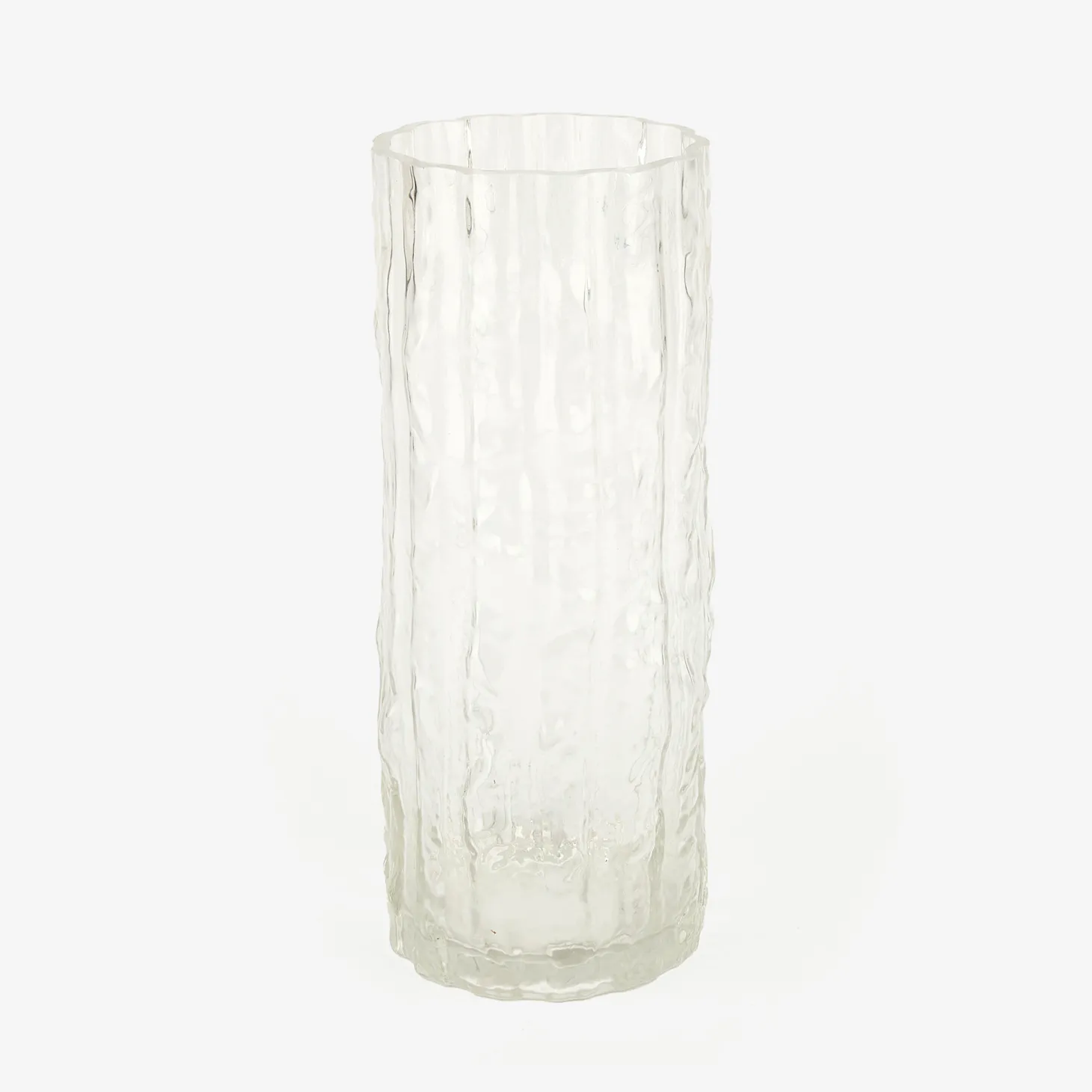 Jarrón de cristal Lina Ø12x30cm