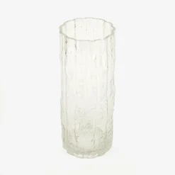 Jarrón de cristal Lina Ø12x30cm
