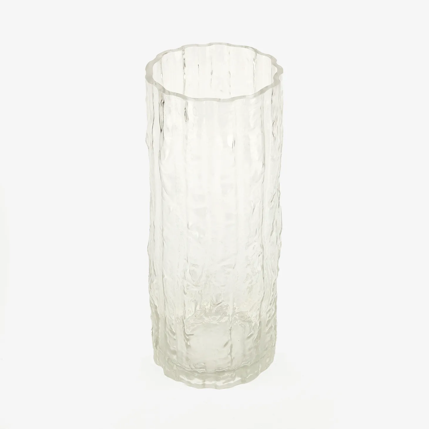 Jarrón de cristal Lina Ø12x30cm