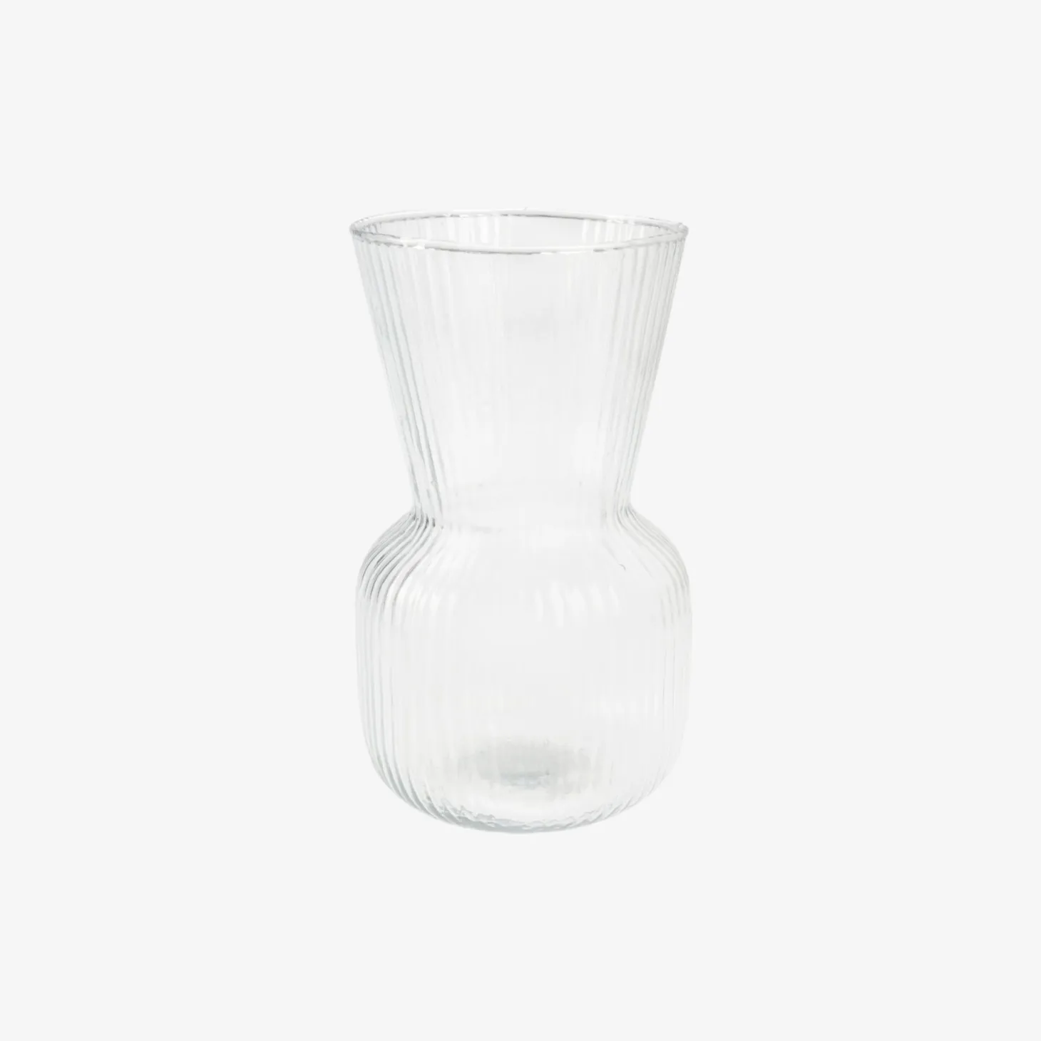 Jarrón de cristal Nasir Ø10x16cm