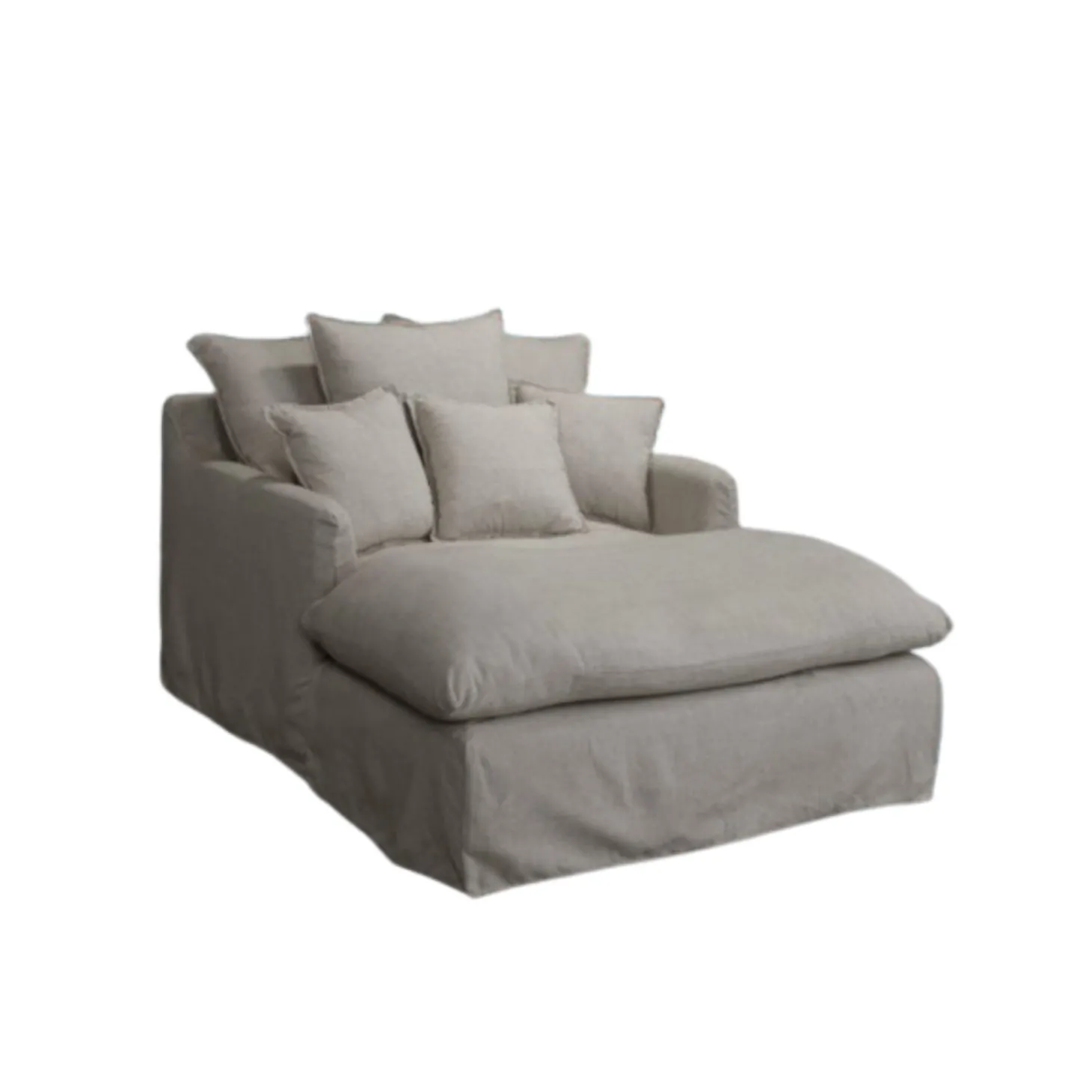 Loveseat crema Benedetta 115x170cm Clau&Chloe