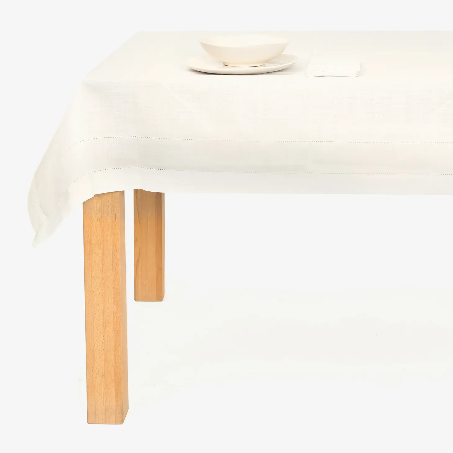 Mantel básico blanco 150x250cm