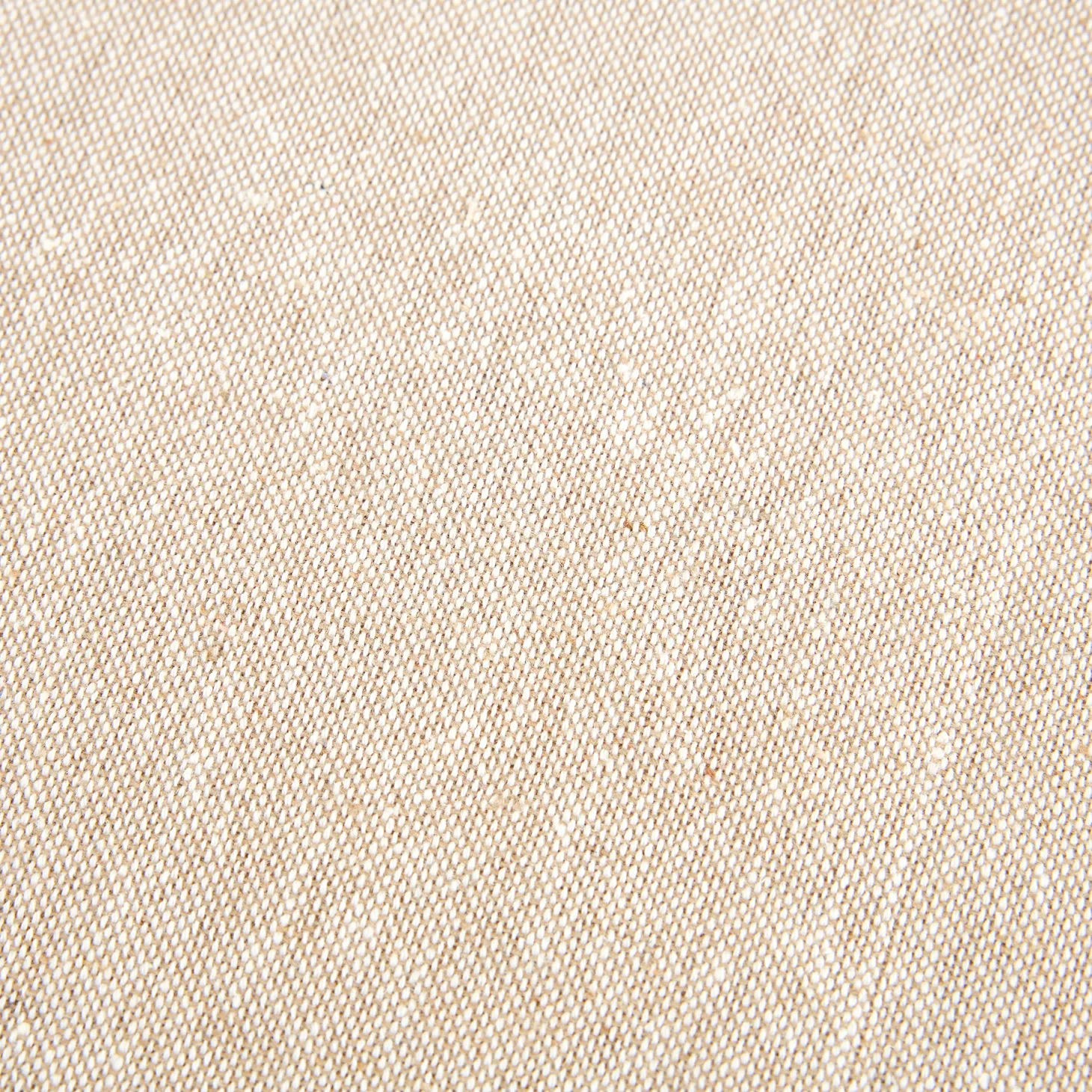Mantel de algodón beige liso 150x200cm