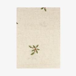 Mantel de lino beige Acebo 150x250cm