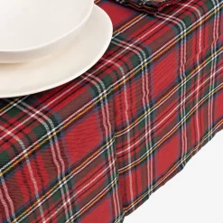 Mantel rojo Tartán 150x250cm