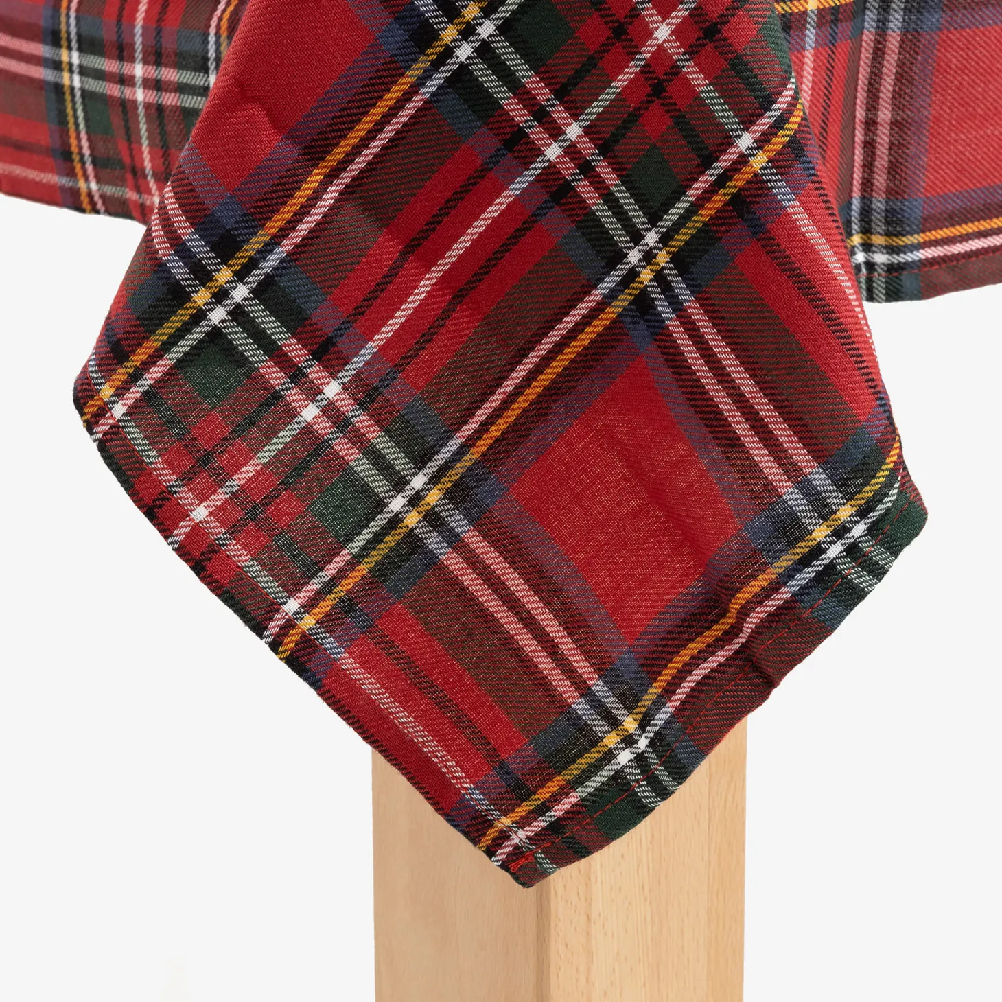 Mantel rojo Tartán 150x250cm