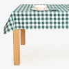 Mantel Vichy verde 140x250cm