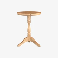 Mesa auxiliar de madera de mango Bogotá Ø50x70cm