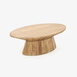 Mesa de centro de madera de mango Sidney 120x68x41cm Clau&Chloe