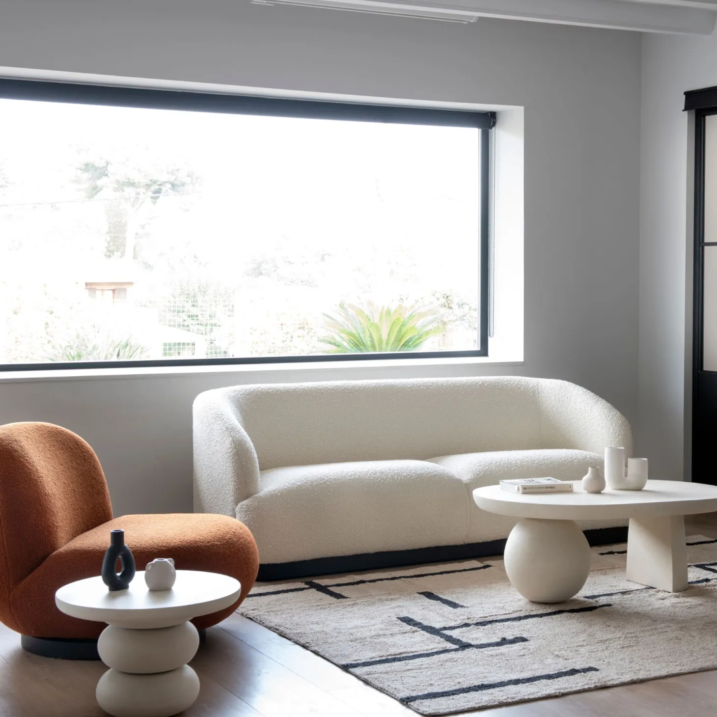 Mesa de centro de madera de mango Beca 107x71x38cm Clau&Chloe