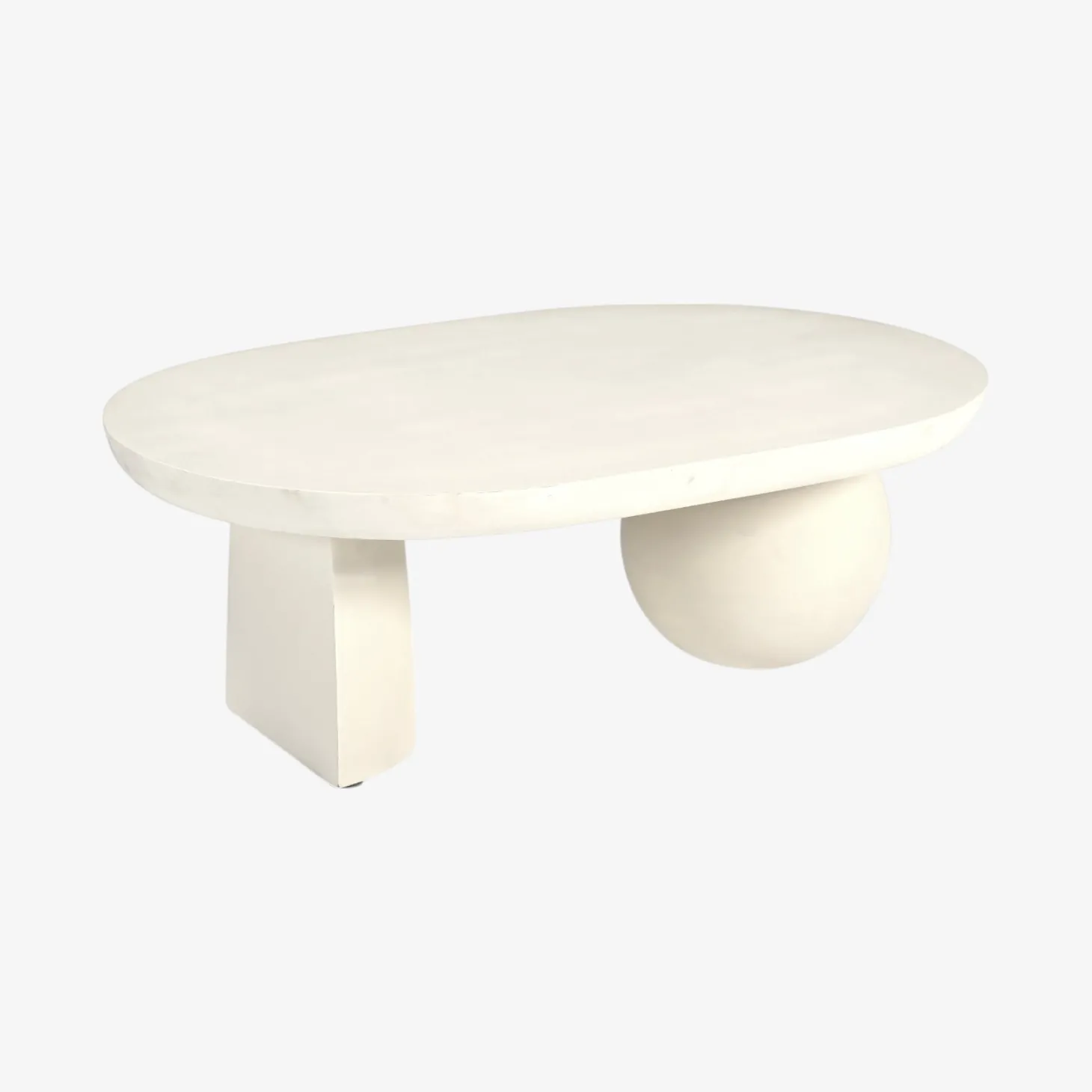 Mesa de centro de madera de mango Beca 107x71x38cm Clau&Chloe