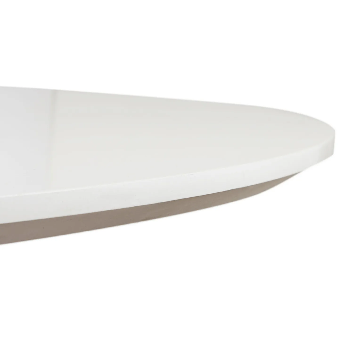 Mesa de comedor de madera blanca Leisure Ø120x75cm