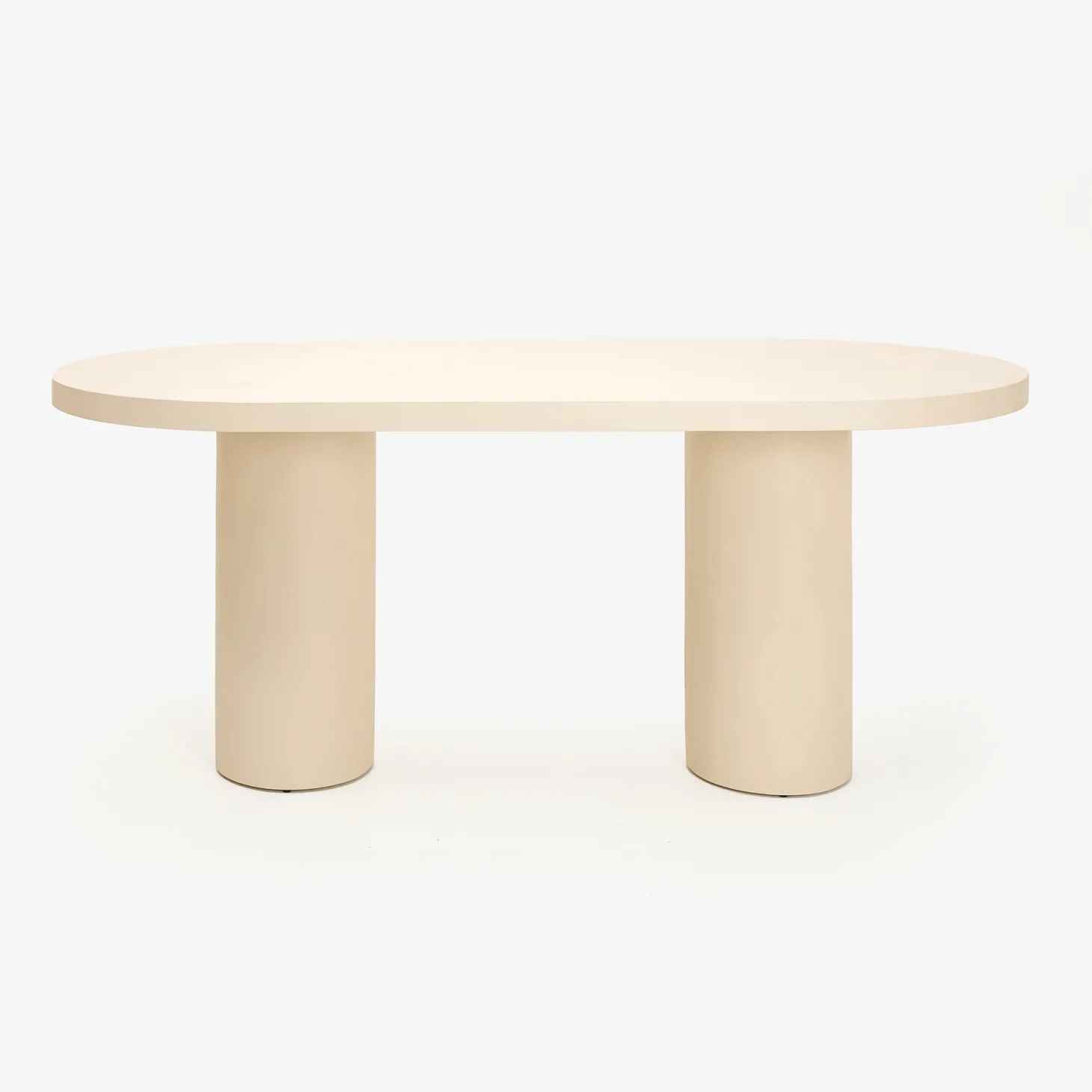 Mesa de comedor de microcemento Kurli 180x90x76cm Clau&Chloe