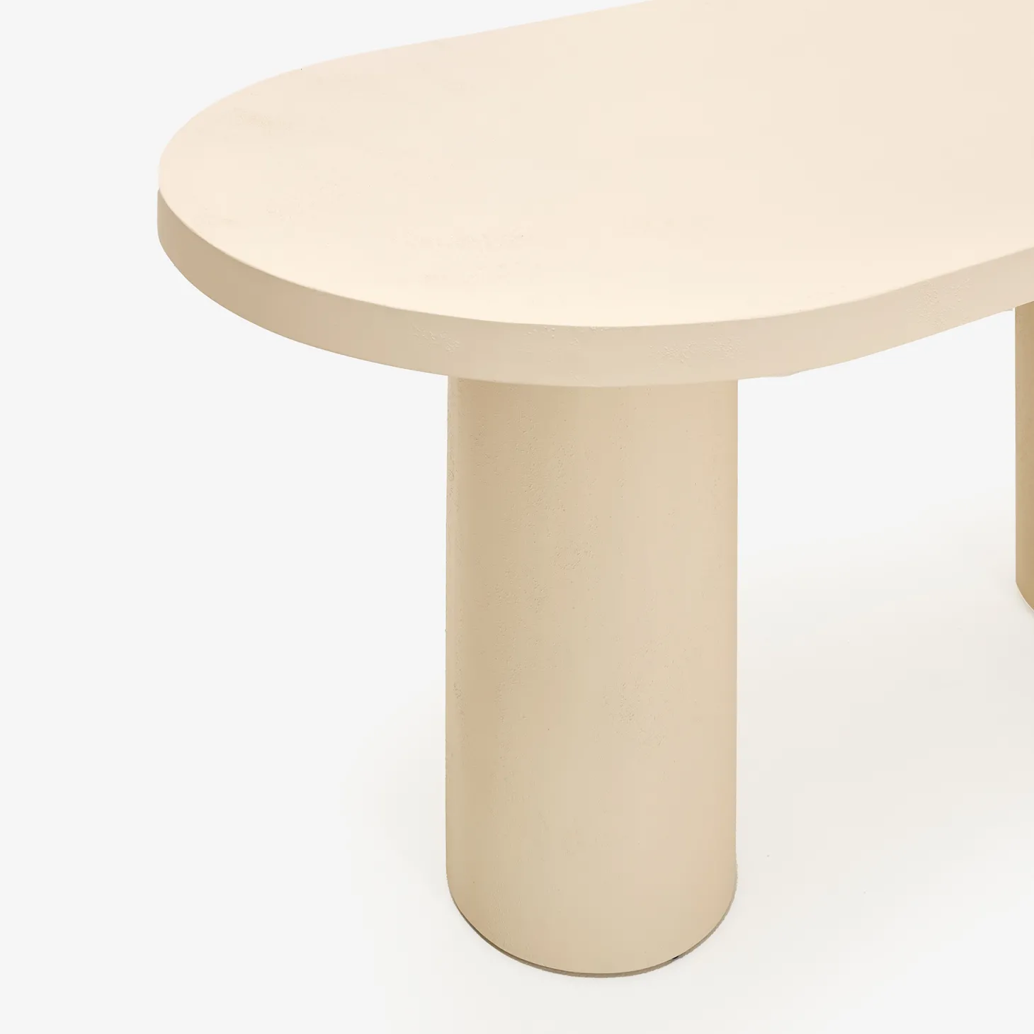 Mesa de comedor de microcemento Kurli 180x90x76cm Clau&Chloe
