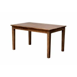 Mesa de comedor extensible de madera de acacia Balco 140/180x90x77cm
