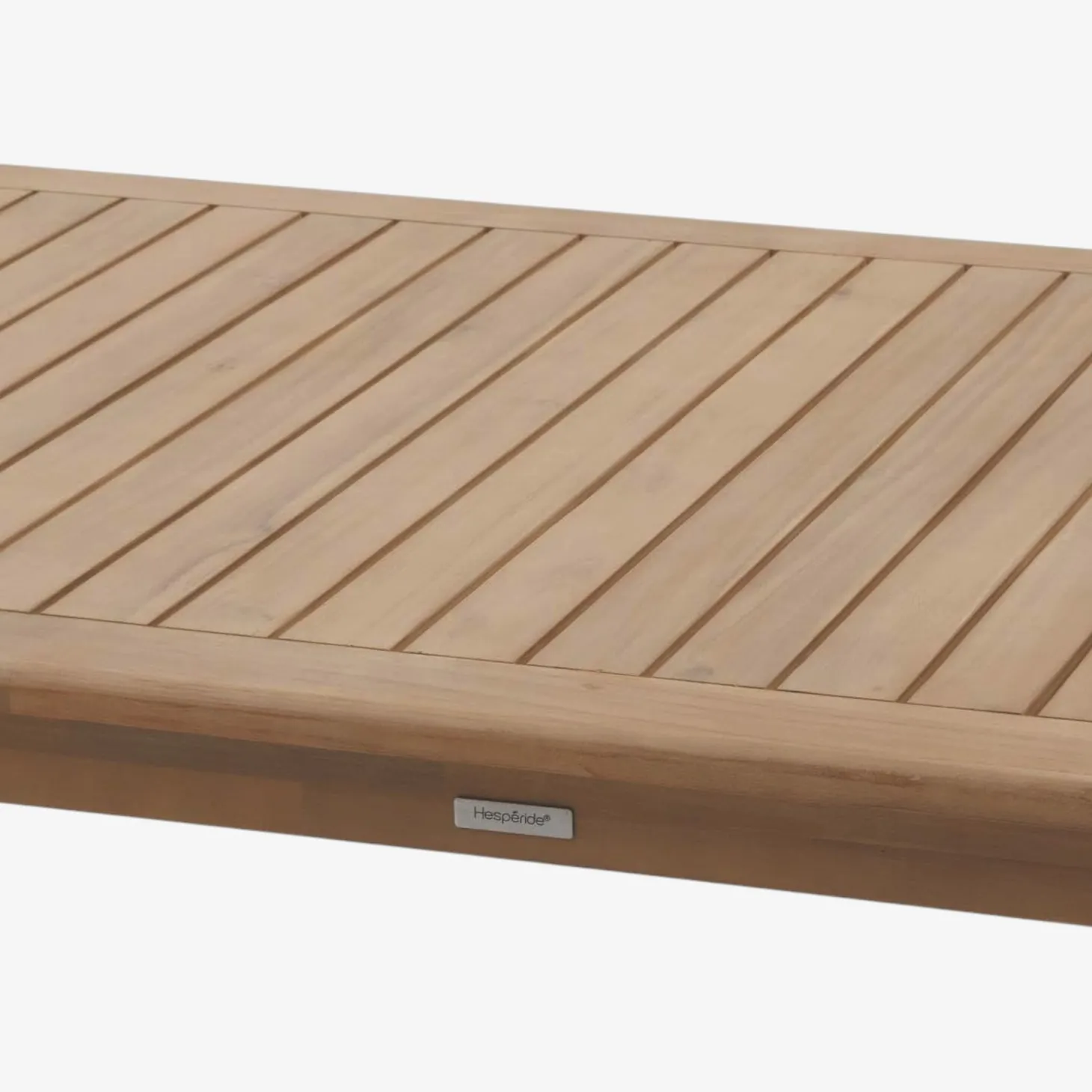 Mesa de jardín de madera de acacia Cervino 210x100x77cm
