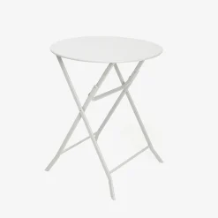 Mesa de jardín plegable gris Bistro Ø60x70cm