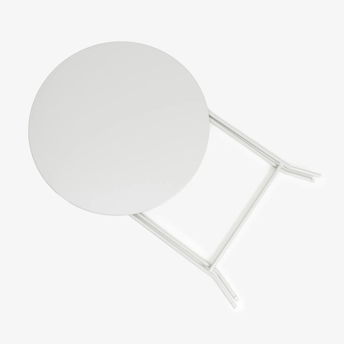 Mesa de jardín plegable gris Bistro Ø60x70cm