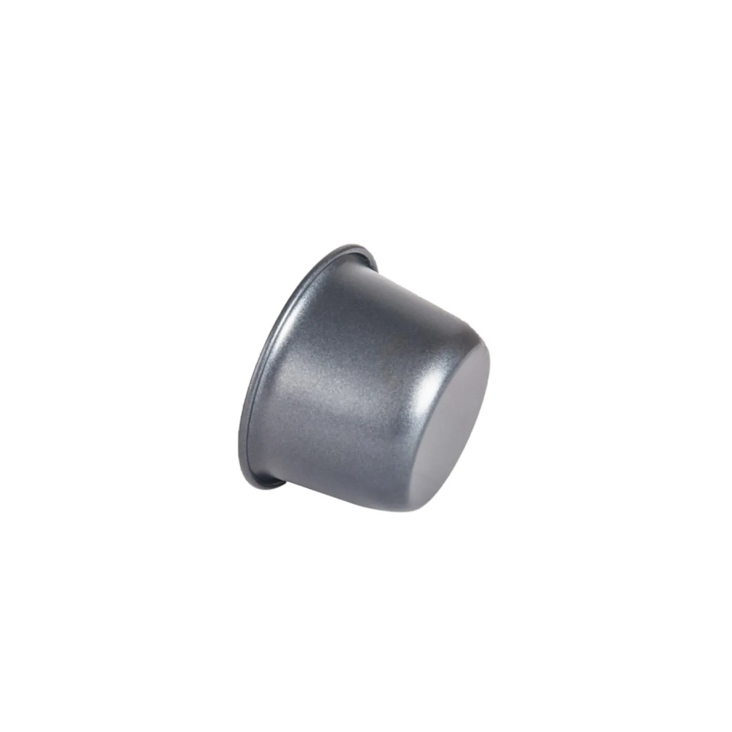 Molde de acero para flan Sweet Grey 8x5cm