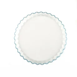 Molde redondo ondulado de vidrio Ocuisine Ø27cm