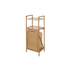 Mueble de baño de bambú 40x30x95cm
