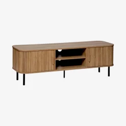 Mueble de TV de madera DM Valote 140x40x46cm