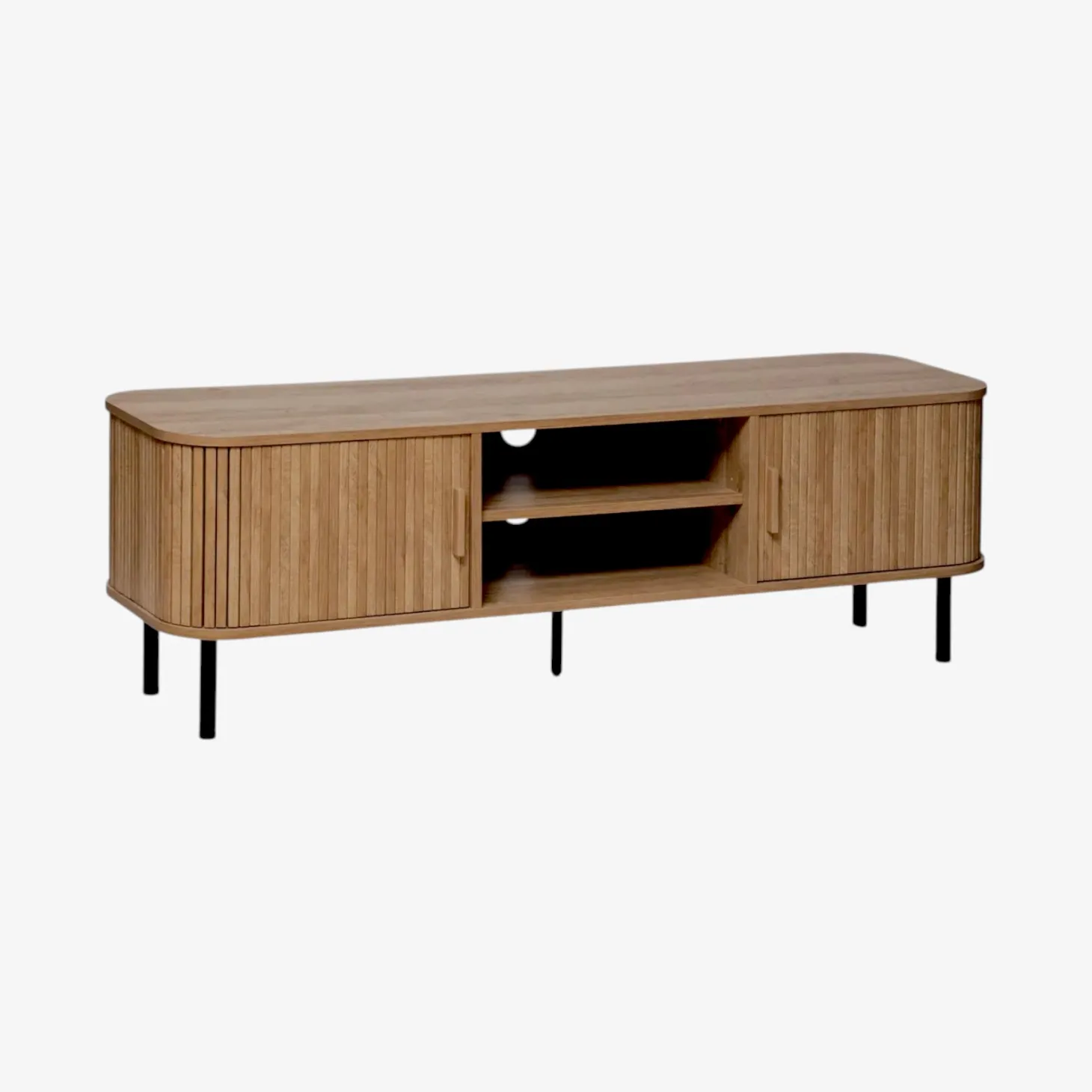 Mueble de TV de madera DM Valote 140x40x46cm
