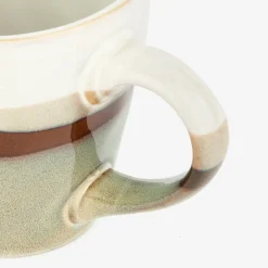 Mug de cerámica beige Sotres 41cl Ø9,5x10,2cm