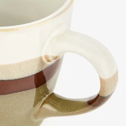 Mug de cerámica caqui Sotres 41cl Ø9,5x10,2cm