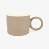Mug de cerámica gris Grade 42cl Clau&Chloe