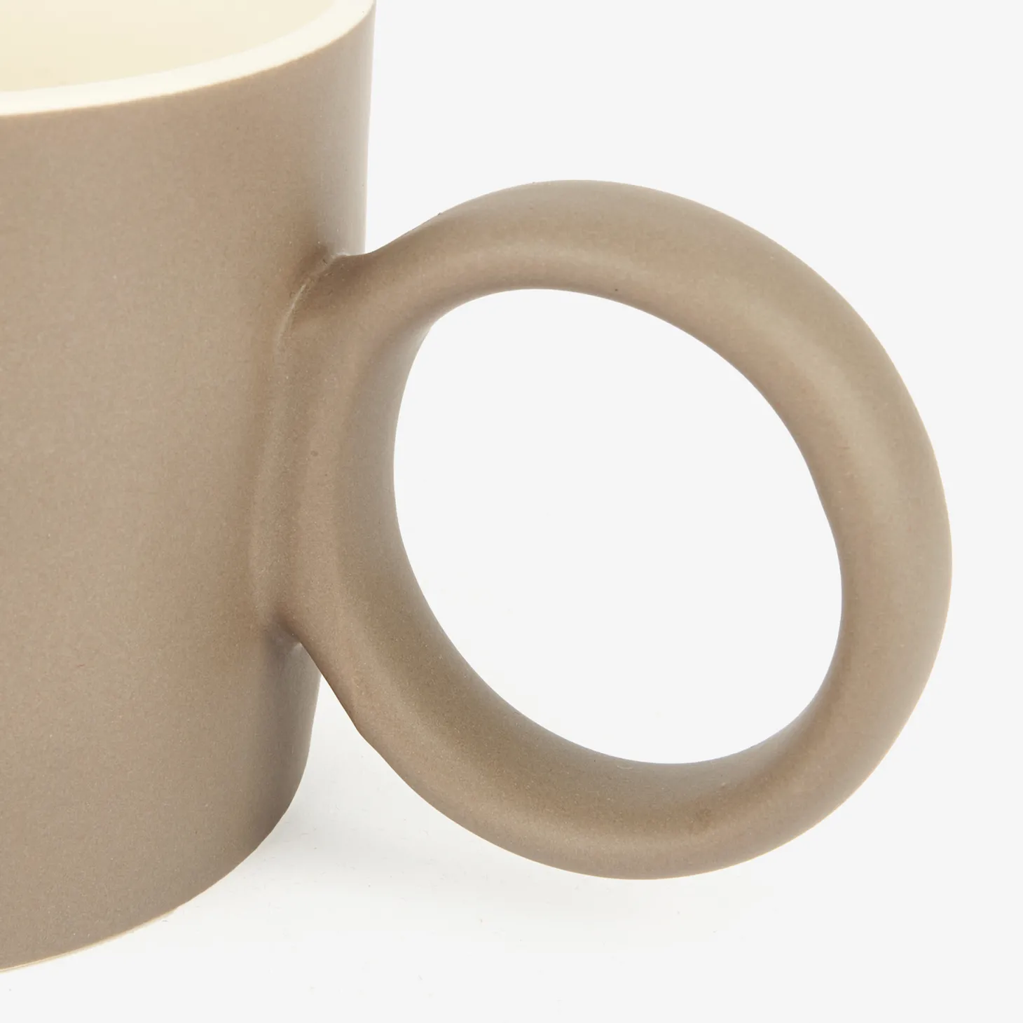 Mug de cerámica gris Grade 42cl Clau&Chloe
