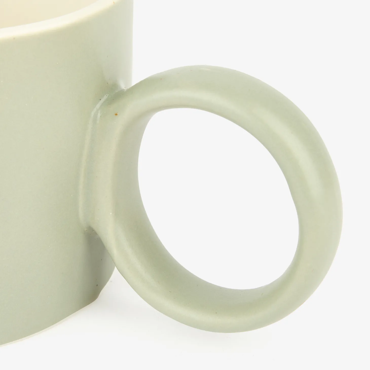 Mug de cerámica verde Grade 42cl Clau&Chloe