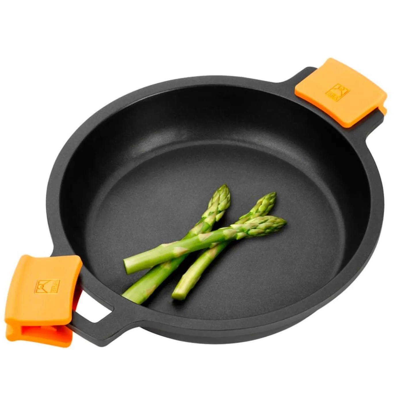 NO WEB - Cacerola baja de aluminio fundido con tapa Efficient de Bra Ø28cm