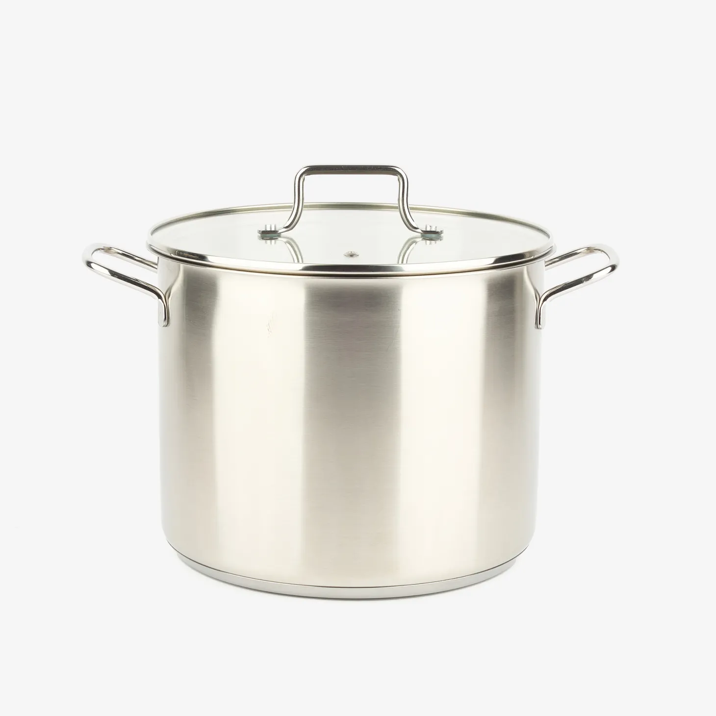 Olla de acero inoxidable con tapa Birta Ø24cm - 8L