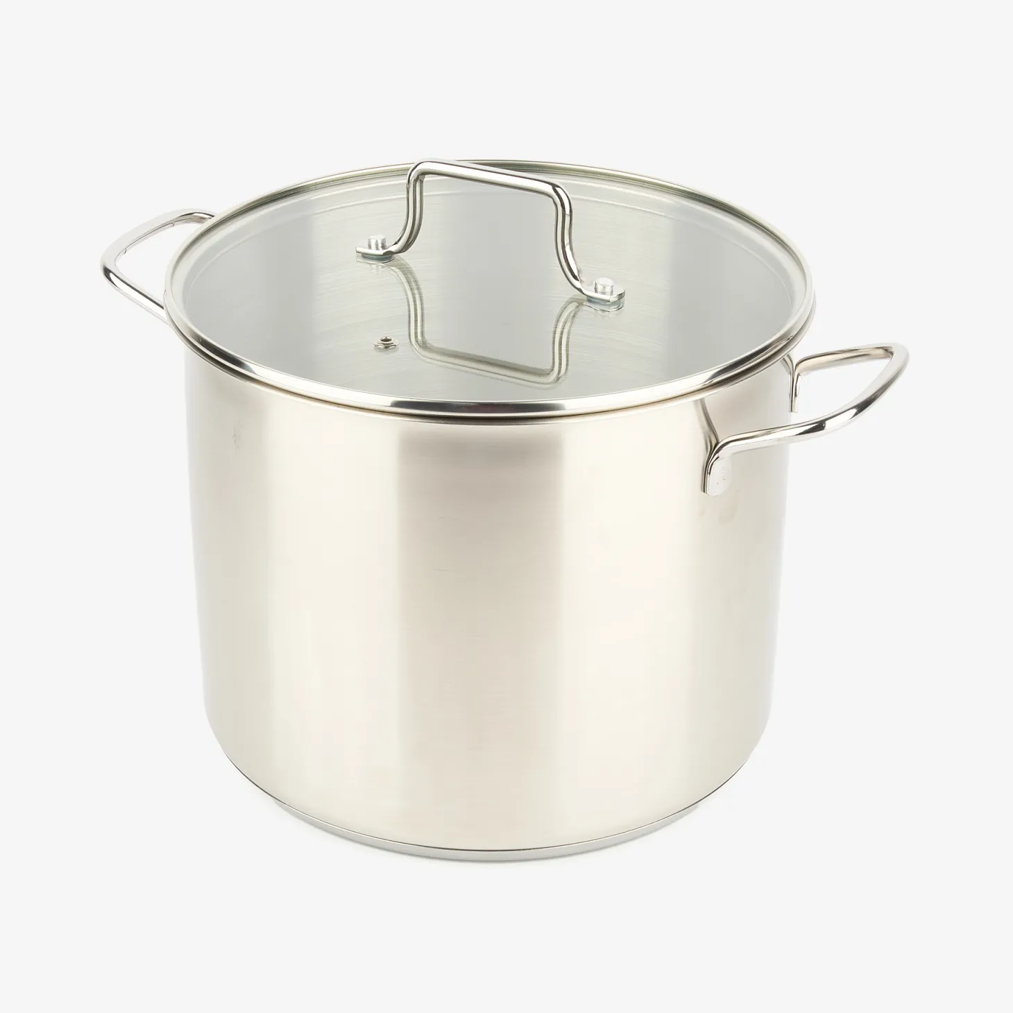 Olla de acero inoxidable con tapa Birta Ø24cm - 8L
