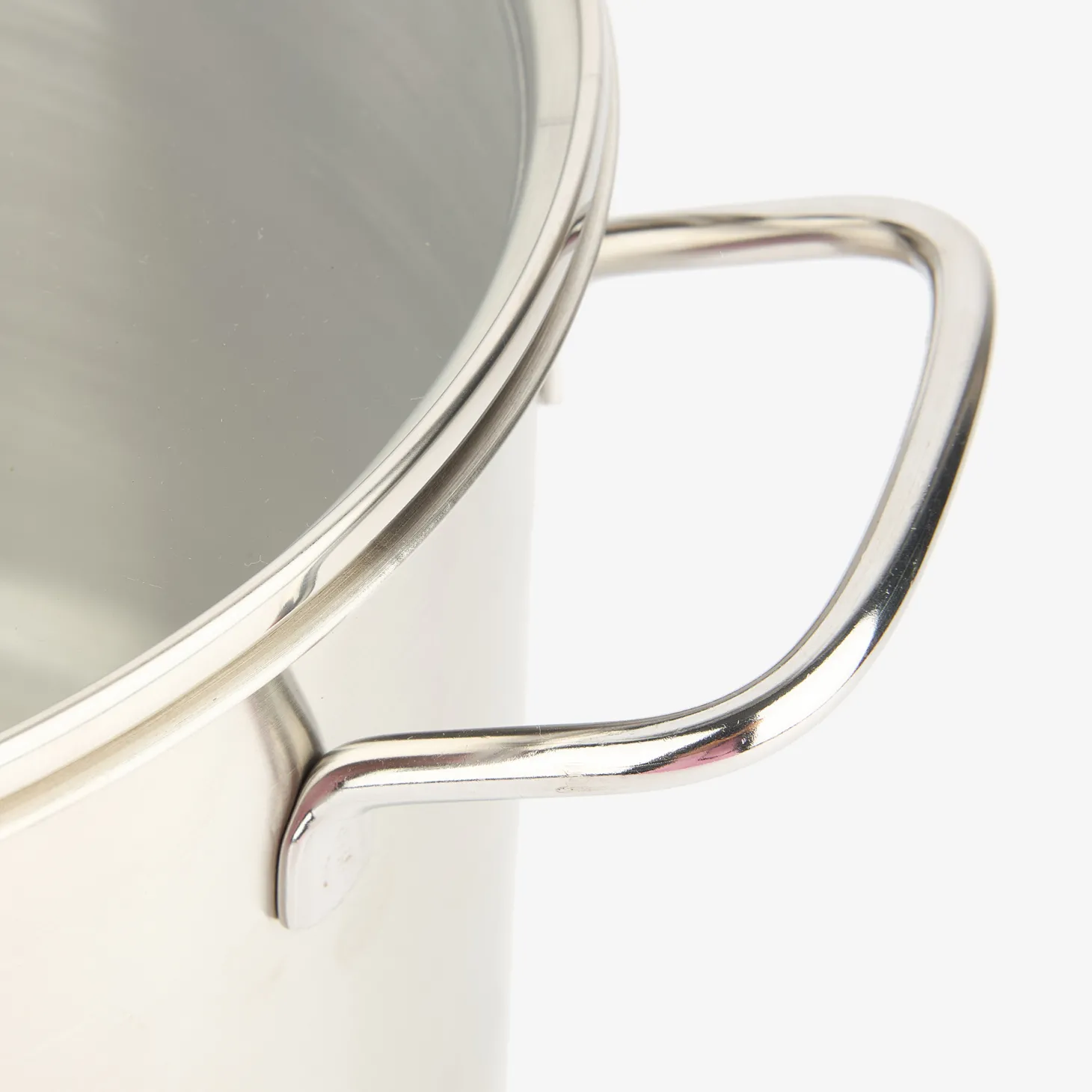 Olla de acero inoxidable con tapa Birta Ø24cm - 8L