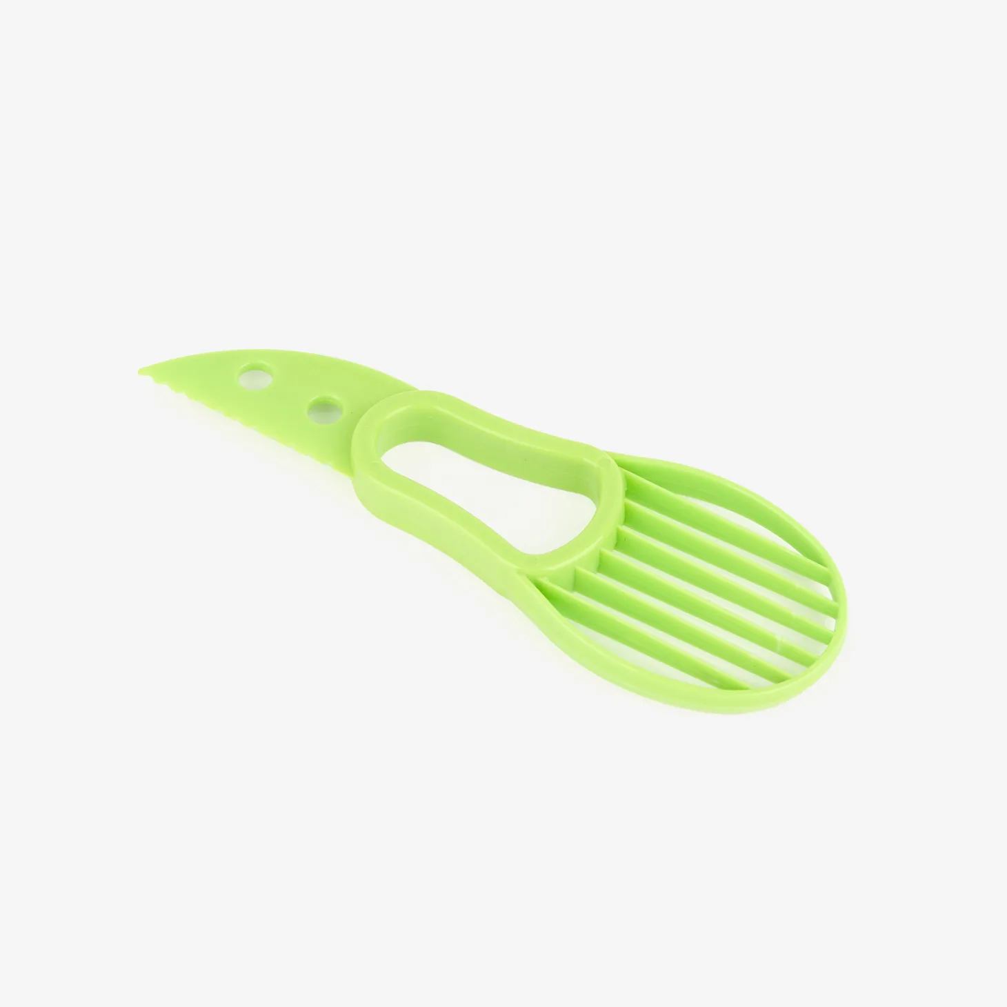 Pelador de aguacate verde 18cm