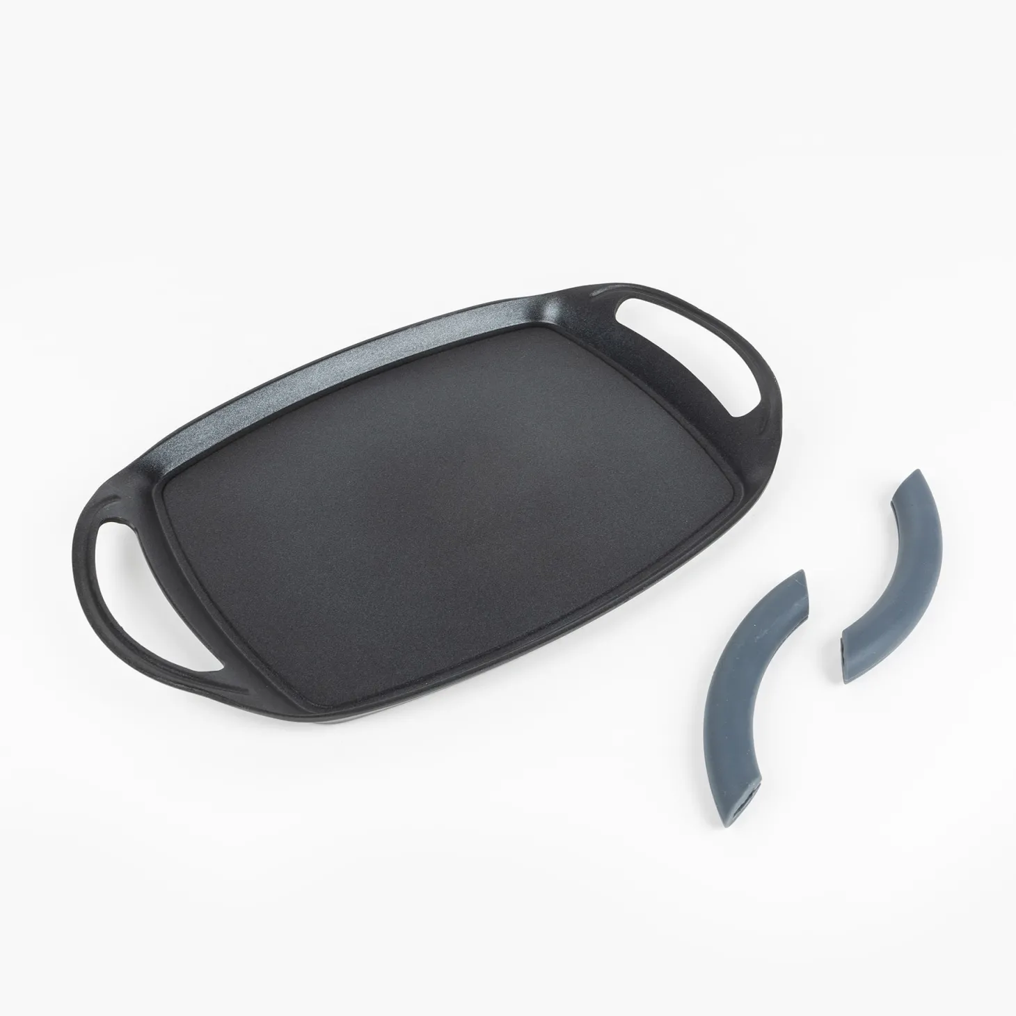 Plancha asador aluminio forjado 36x26cm