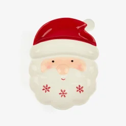 Plato de dolomita Santa Claus 31x23x3,5cm
