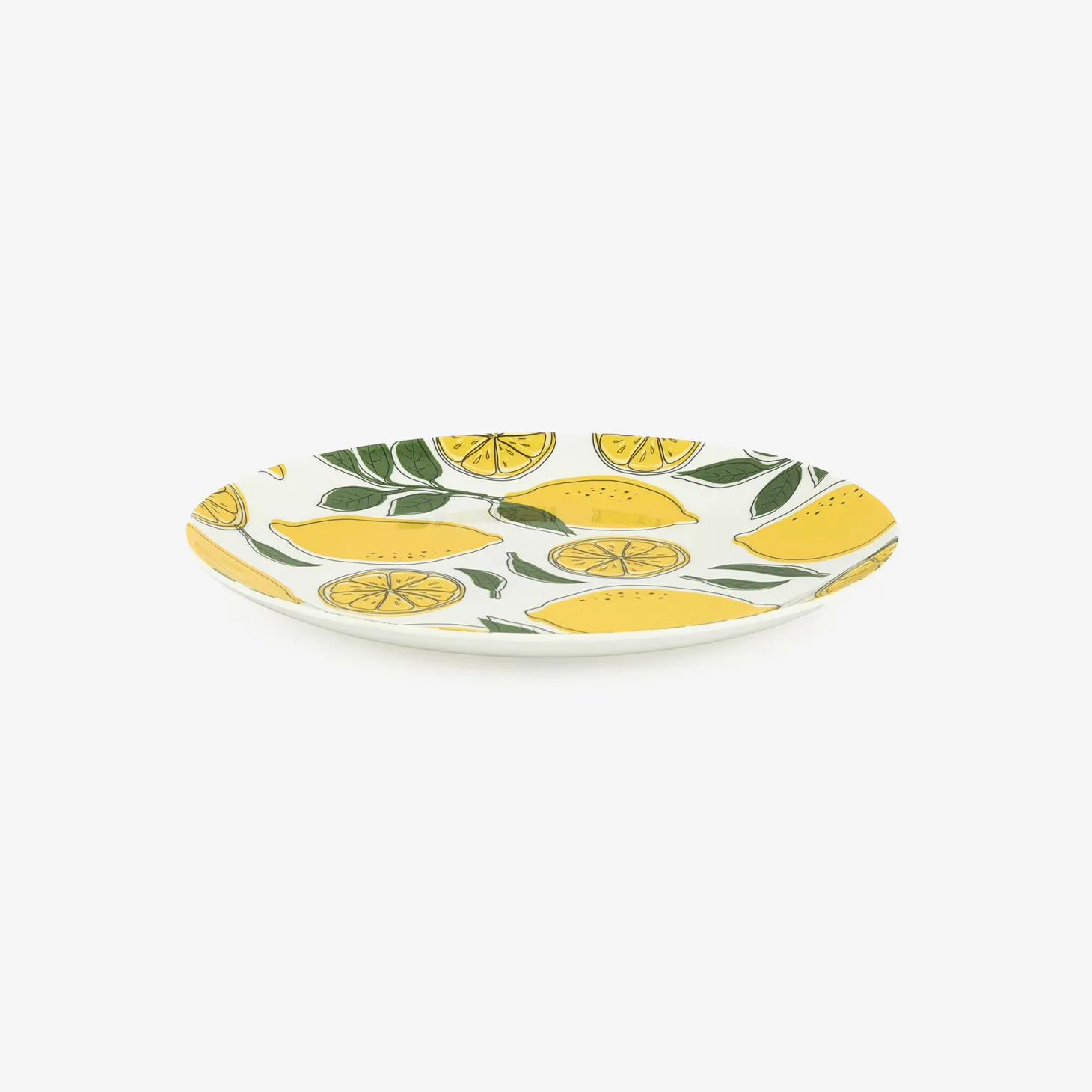 Plato de postre de melamina Lemon Ø20cm
