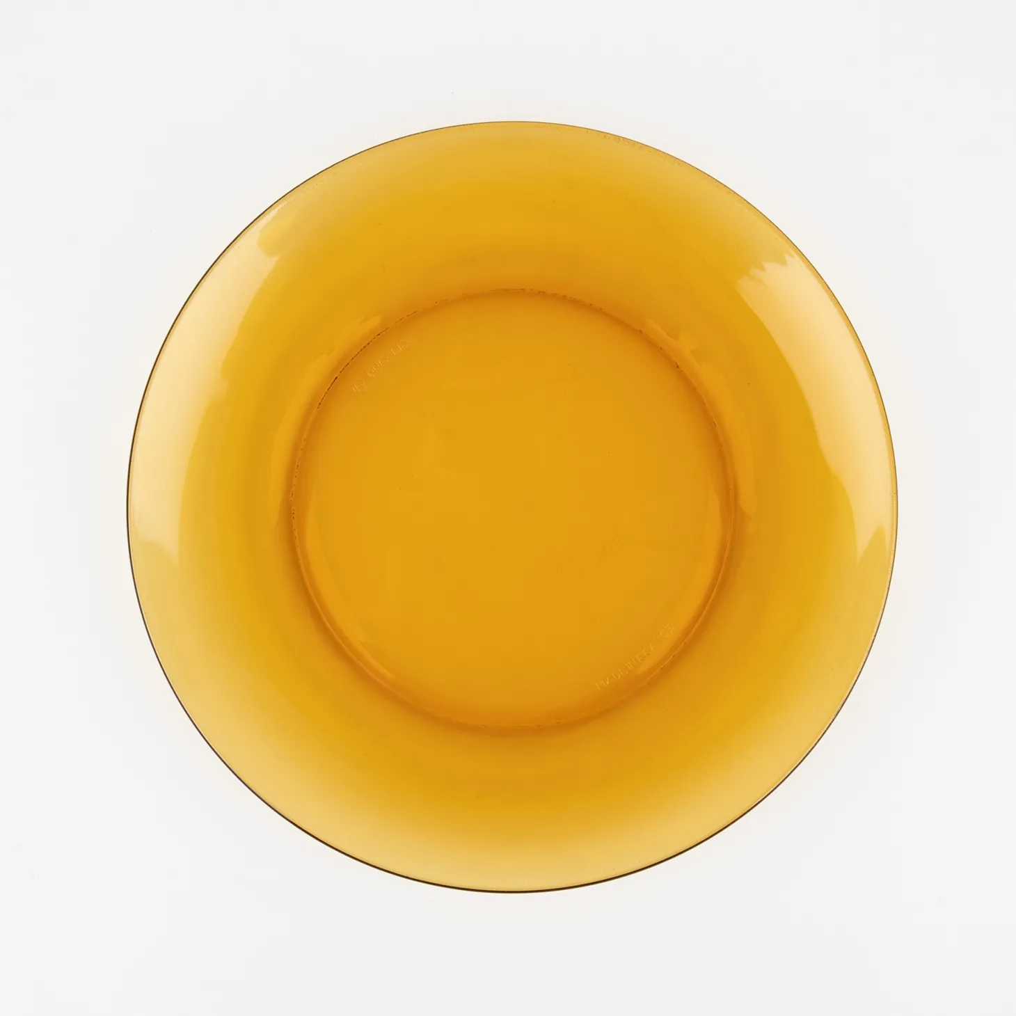 Plato de postre de vidrio opal Lys Ambar Duralex Picardie Ø19cm
