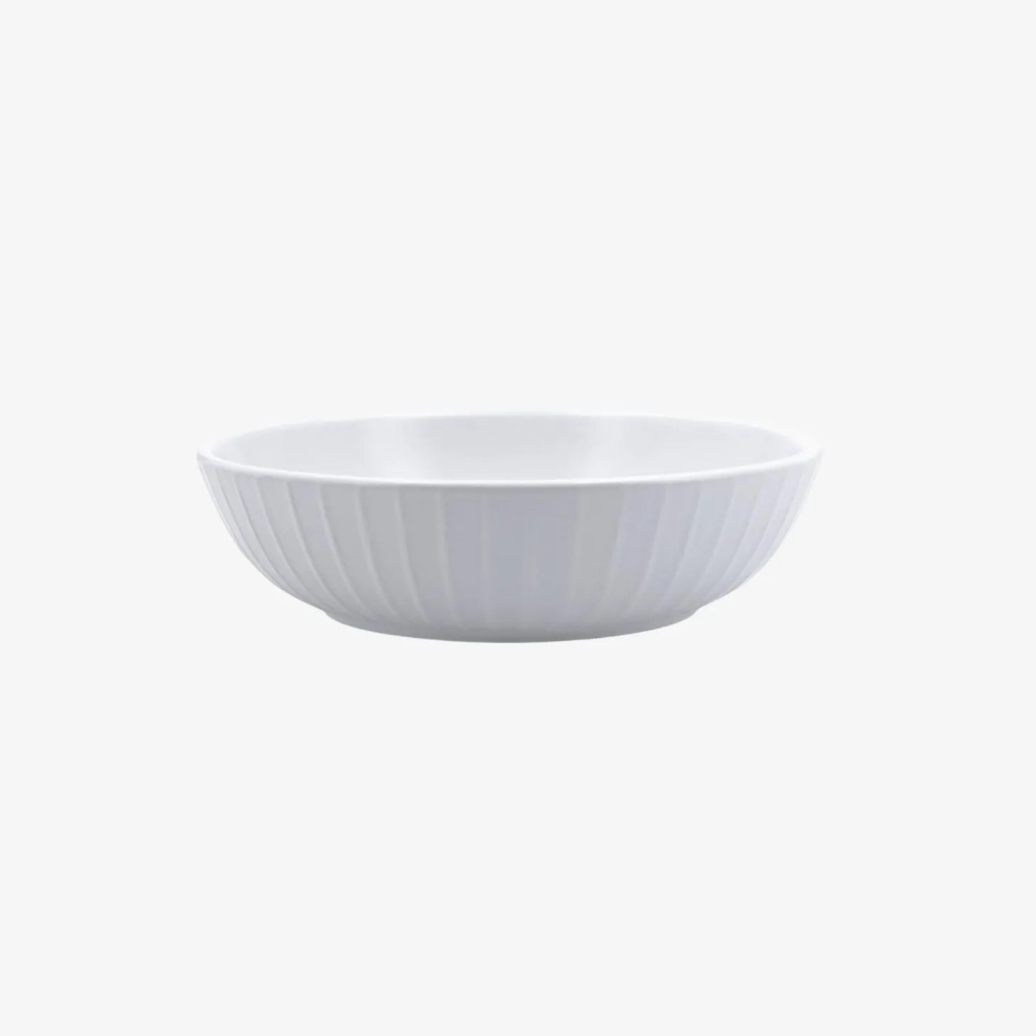 Plato hondo de cerámica gris Ø21cm Bari